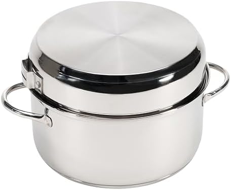 Stansport Stainless Steel Camping Cookware Set – Durable Nesting Mess Kit for Backpacking, Hiking & Outdoor Cooking – Compact Portable Pot & Pan with Carry Bag – Multiple Sizes for Family to Solo Use - Image 3