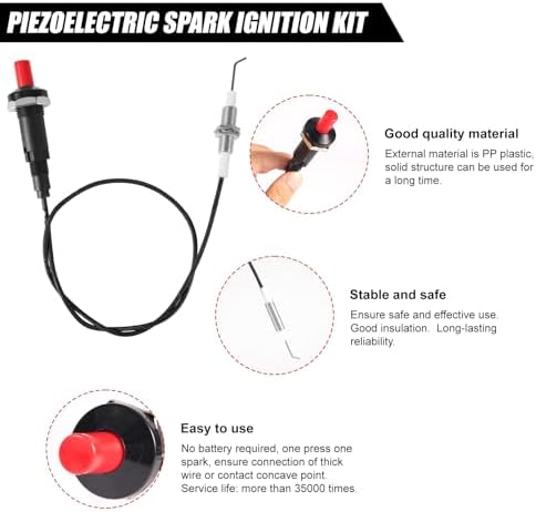 1pcs Piezo Igniter with Spark Ignition, Grill Igniter Replacement - Image 4