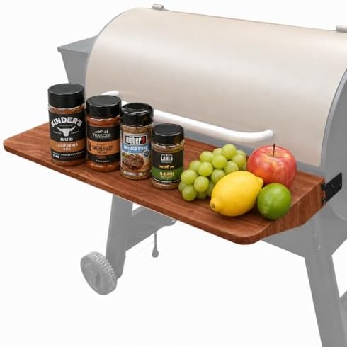 QuliMetal Foldable Front Shelf for Traeger Pro 34 Series by QuliMetal