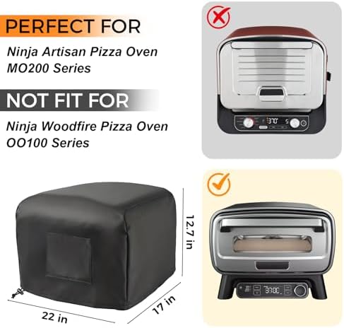 Pizza Cover for Ninja Pizza Oven MO201, Ninja Artisan Outdoor Pizza Oven - Image 2