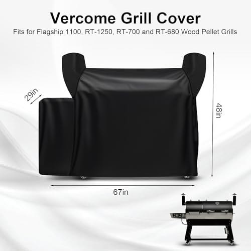 BBQ Grill Cover (67" W x 29" D x 48" H) - Image 2