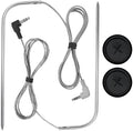 2 Pack Meat Probe Replacement Traeger Grills, 3.5mm Plug,with 2 Grommets by FCCUM
