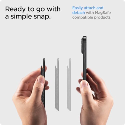 Spigen for MagSafe Wallet, Holds 3 Cards, Strong Magnet, Urban Fit MagFit - Image 4