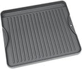 Uniflasy Reversible Cast Iron Griddle for Camp Chef Stoves, 14" x 16" by Uniflasy
