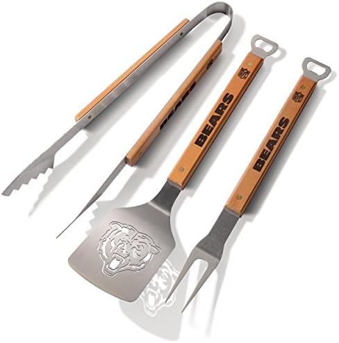 YouTheFan NFL Classic 3PC BBQ Grill Set by YouTheFan