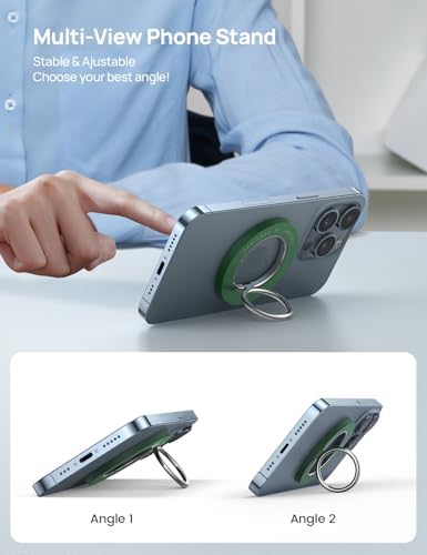 Lamicall Magnetic Phone Grip for MagSafe Accessories, Strong Magnet Ring - Image 4