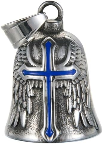 Motorcycle Bell Guardian Angel Gremlin Lucky Charm Gift For Riders by CTZSRGuardianAngelGoodLuckBells
