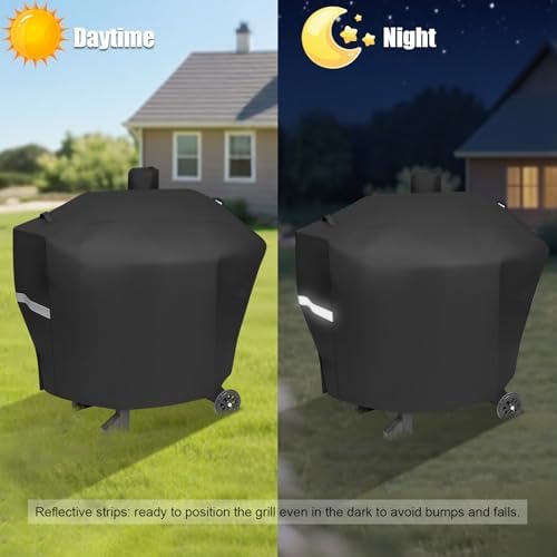 QuliMetal Pellet Grill Cover for Camp Chef DLX 24,Woodwind 24 - Image 6