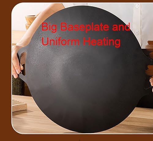 Thin Korean Grill Pan, 11 Inch Iron with Non-stick Coating Baking Tray on Heating Stove for Home, Party Travel and Outdoor (11.8 inch) - Image 6