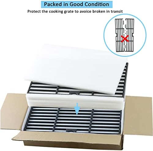 11 x 17 Cast Iron Grill Grate for Nexgrill 6 Burner Deluxe 720-0896B 3-Pack - Image 6