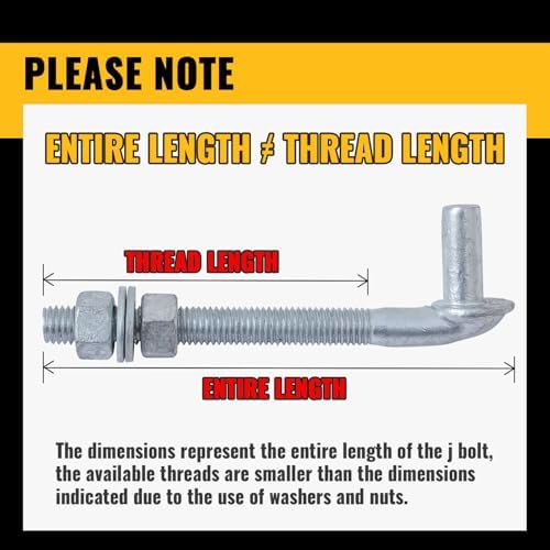 VIVIDA 12" J Bolt Gate Hinge, 5/8" Gate Bolt Post Hinge, 2-Pack - Image 3
