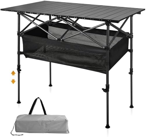 Folding Camping Table 47.24 Inch by Audoyon