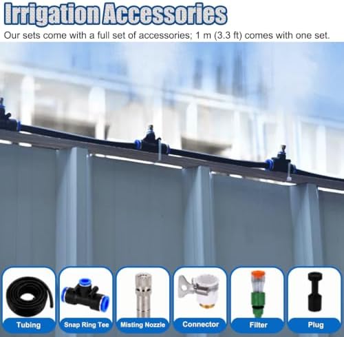 Portable Outdoor Misting System for Patio/Construction Fence - Image 2