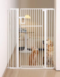 No Pawblems 55" Extra Tall Pet Gate, 29"-43" Wide Dog Gate Indoor, White by NoPawblems
