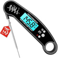 Meat Thermometer Digital, Food Thermometer for Cooking, Black by ONFIKY