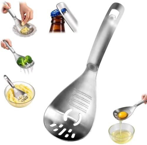 5 in 1 Multifunction Cooking Spoon - 18/8 304 Stainless Steel Slotted by Unknown