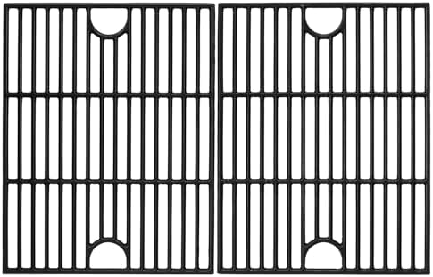 13 x 17 Cast Iron Cooking Grate for Nexgrill 4 Burner 720-0830H 720-0783E Expert 720-0789H 720-0789C, 5 Burner 720-0888N 720-0888S, 17 Inch Grids Replacement for Kenmore 41516106210 Uniflame GBC981 by COGRICHBF