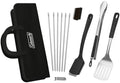 Coleman Cookout 12-Piece BBQ Grill Tool Kit, Stainless Steel and Black by Unknown