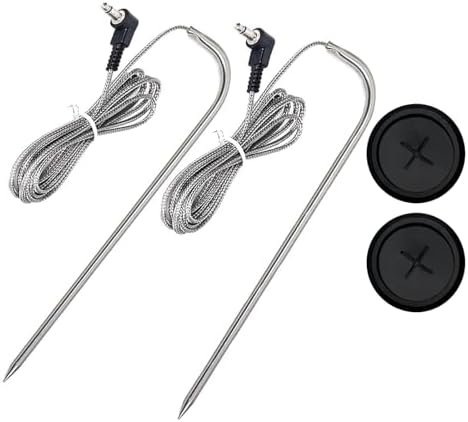 2-Pack Temp Meat Probe Replacement for Pit Boss Pellet Grills and Smokers by FCCUM