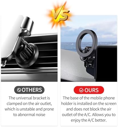Car Phone Holder for Audi A4/S4/A5/Q5 2018-2019 7" Screen Magsafe Mount - Image 5