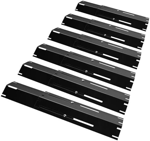 Unicook 6 Pack Adjustable Grill Heat Plates Burner Covers, 11.75-21 in L by UNICOOK
