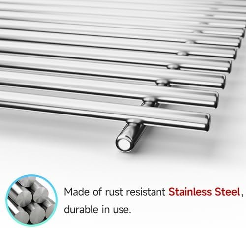 2pcs Stainless Steel Cooking Grill Grates for Weber, 19.5'' x 25.5'' - Image 5