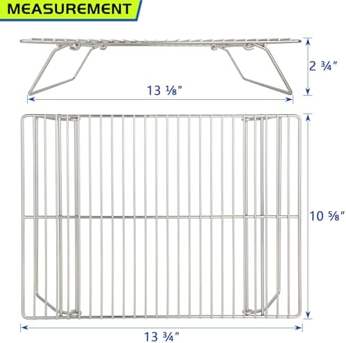 Smoking Rack for Pit Boss 150 Grill Beef Jerky Second Rack Portable Pellet Smoker Grates for Traeger Ranger Scout Portable Tabletop Replacement Parts Pitboss PB150PPG PB150PPS Accessories - Image 5