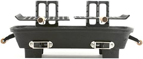 30052AMZ Kay Home Product's Cast Iron Hibachi Charcoal Grill, 10 by 18-Inch (Limited Edition) - Image 2