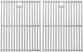 Uniflasy 17 Inches Cooking Grates for Home Depot Nexgrill 720-0830H 720-0830D 720-0783E 720-0783C for Nexgrill Replacement Parts 4/5 Burner Grill Grates Stainless Steel 2 Pack by Uniflasy