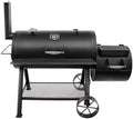 Oklahoma Joe's Longhorn Reverse Flow Offset Charcoal Smoker and Grill with 1060 sq. in. Cooking Area in Black by OklahomaJoes%C2%AE