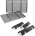 Grill Parts for Weber Spirit 2 GS4 E210, 17.5" Grill Grates & 15.3" Flavorizer Bars for Weber Spirit and Spirit II 200 E/S-210,E/S-220 2 Burner Grill Replacement Parts, 7637 and 7635 BBQ Rebuild Kit by Uniflasy