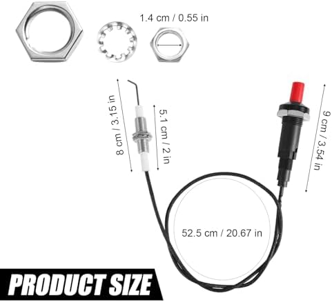 1pcs Piezo Igniter with Spark Ignition, Grill Igniter Replacement - Image 2