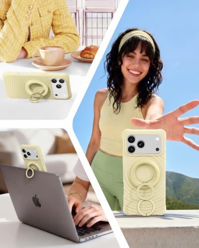 SYNCWIRE Magnetic Phone Ring Holder, for MagSafe Phone Grip Stand Kickstand - Image 5