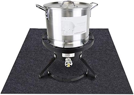 Turkey Fryer Mat,For floor surface/Absorbent mat Lightweight Washable Floor Mat to Protect Decks and Patios from Grease Splatter,Against Damage and Oil Stains or Grease Spills，back Non-slip (36”×40“) - Image 4