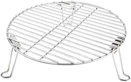 Grill Expander Rack Stack Rack Expansion Grilling Rack Stainless Steel Fit Large & XL Big Green Egg Weber Kettle 22 Inches Charcoal Grill Kamado Joe,18" or Bigger Diameter Grill by Dracarys