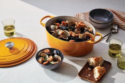 Le Creuset Enameled Cast Iron Oval Dutch Oven, 6.75 qt., Nectar - Image 5