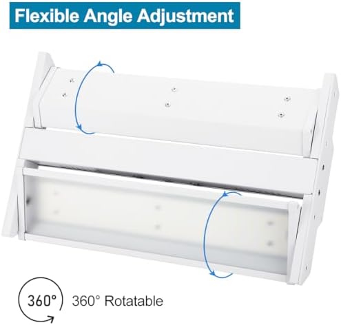 4 Pack High Bay LED Shop Light 150W 21000LM 5000K Daylight - Image 5