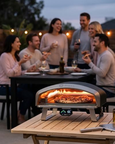 16" Portable Propane Gas Pizza Oven with Pizza Stone - Image 6
