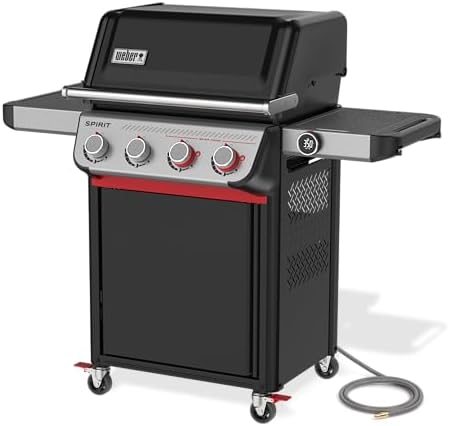 Weber Spirit® EX‑425C Smart Gas Grill (Natural Gas) for Outdoor Cooking, 4 Burners with 2 Boost Burners – Wi‑Fi Enabled Grill, Porcelain-Enameled Cast-Iron Grates, Sear Zone & Weber Connect - Image 3