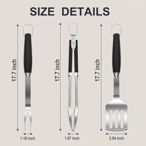 Grill Utensils Set,BBQ Tools Kit Grilling Accessories for Outdoor Barbecue - Image 7