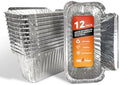 12 Pack Grease Container Foil Liners for HALO Elite Griddles &Pellet Grills by BBQFuture