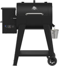 Pit Boss 700 FB2 Series Wood Pellet Grill & Smoker with Flame Broiler and LCD Digital Controller, 747-Sq. In. Cooking Space, 180°F to 500°F Temperature Range, Meat Probe, 21 lb. Pellet Hopper, Black by PitBoss%C2%AEGrills
