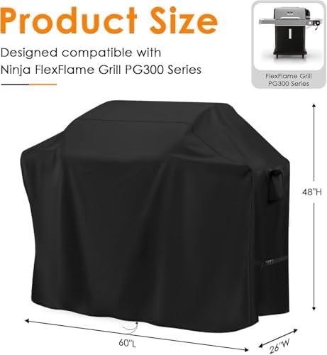Grill Cover for Ninja Flexflame PG300 Serie for Nexgrill Gourmet 6 Burner - Image 2