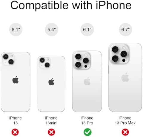 for iPhone 13 Pro Case, Magnetic Matte Frosted Dual-Layer Striped Phone Case for Women, Retro Aesthetic Cover Compatible with MagSafe Accessories - Berry Sage - Image 3