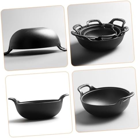 Cast Iron Camping Skillet with Side Handles for Outdoor Cooking - Image 6