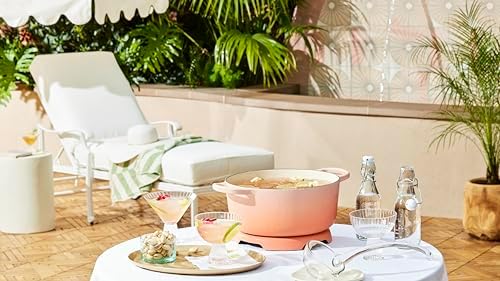 Le Creuset Enameled Cast Iron Round Dutch Oven, 7.25 qt., Peche - Image 6