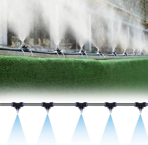 Portable Outdoor Misting System for Patio/Construction Fence by Unknown