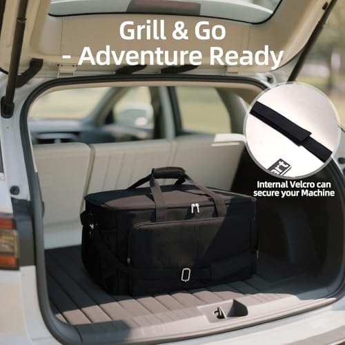 Grill Carry Bag for Cuisinart CGG-306 Tabletop Grill with Pockets, Bag Only - Image 4