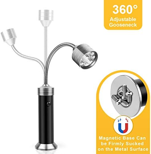 KOSIN Barbecue Grill Light for Outdoor Grill, Super-Bright Led BBQ Lights, Gifts for Men, Traeger Pit Boss Smoker Grill Accessories,Batteries Included - Image 5