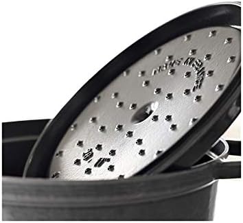 STAUB 40510-283-0 Cocotte Round 24cm Dark Blue - Image 4